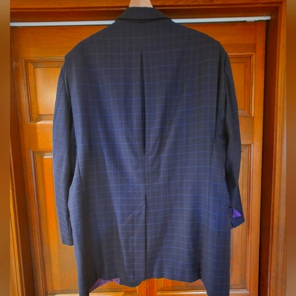 Magic Johnson Grey and Purple Sportscoat Sz 44L - Picture 2 of 7